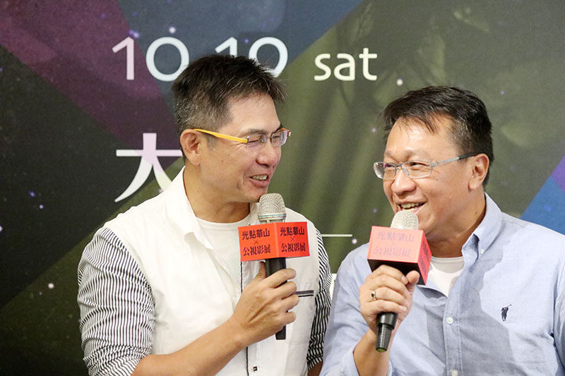 洪都拉斯(左)讚「戲精」游安順(右)是「不會藏私的演員