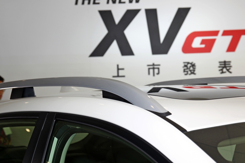 車頂架讓XV GT Edition戶外氣息更加濃厚。