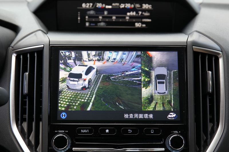 XV GT Edition新增360環景影像系統。
