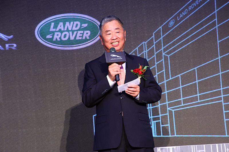 九和汽車陳貽彬總經理同時宣布Jaguar Land Rover經銷體系 20周年慶活動將同步展開。