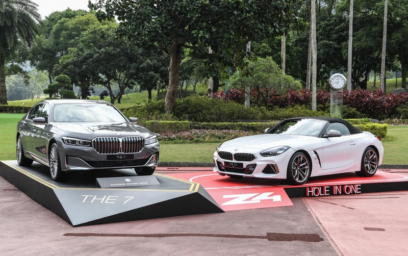 BMW總代理汎德提供Z4 M40i敞篷跑車乙輛做為一桿進洞的幸運大獎。