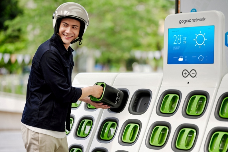 台鈴與Gogoro展開合作後開發的Powered by Gogoro Network™ (PBGN)智慧電動機車,除將使用採用Gogoro Network 智慧電池交換服務。