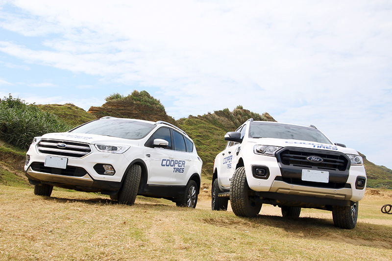 擁有越野輪胎大師之稱的「Cooper Tires固鉑輪胎」,在SUV與4X4車款用胎的開發上十分專精,本次實際使用Ranger與Kuga體驗下,整體表現十分令人驚艷。