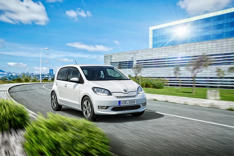 Skoda首款電動車Citigoe iV日前已正式下線生產。