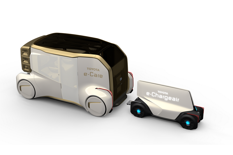 具有無線電功能的e-Chargeair能讓車輛邊開邊充。