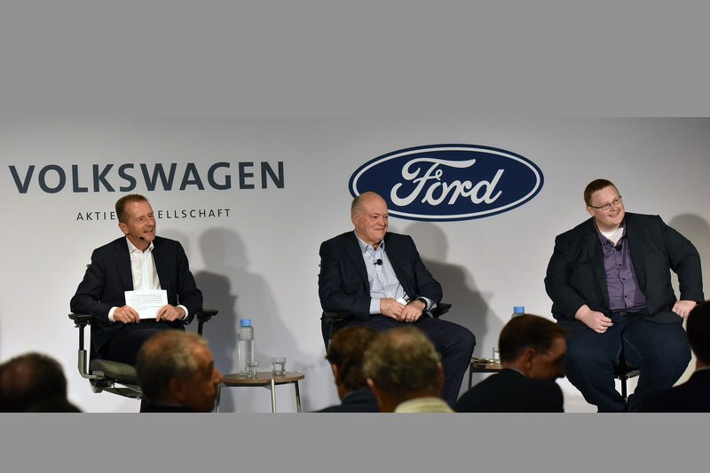 Ford因與Volkswagen合作,因此未來將會採用MEB平台打造電動車。