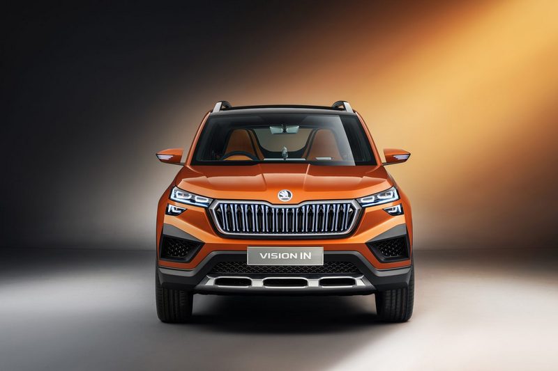 Vision IN Concept的4,256mm車長、1,589mm車高與2,671mm軸距和Kamiq相近。