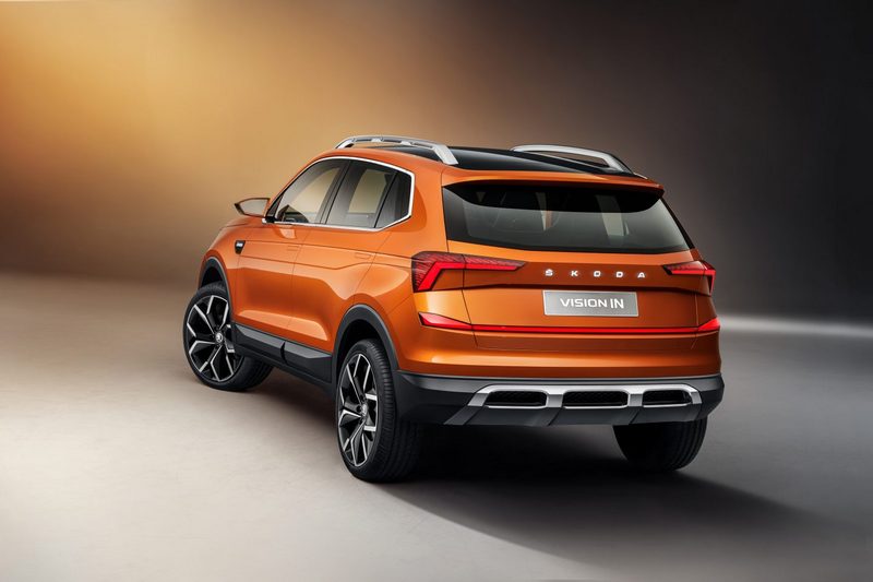 和Kamiq不同Vision IN Concept有著更粗曠的造型。