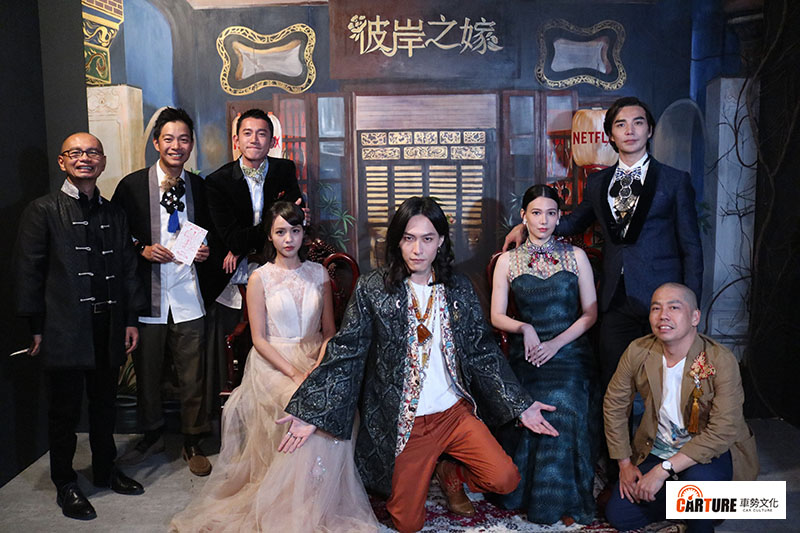 《彼岸之嫁》飾演「林天青」的田士廣(中),爺爺是馬來西亞拿督。/本站資料照片