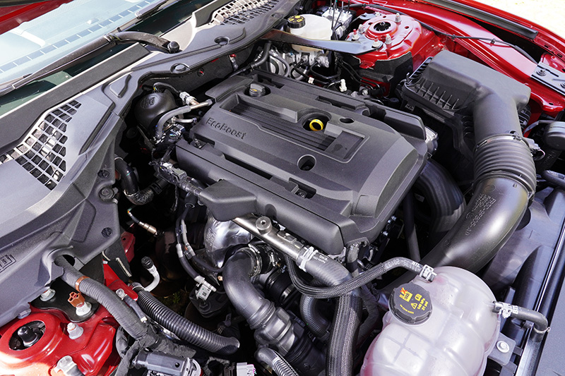 2.3L EcoBoost®雙渦流渦輪增壓汽油引擎,以Overboost調校優化油門反應,具備290ps最大馬力,最大扭力更達45.0kgm。