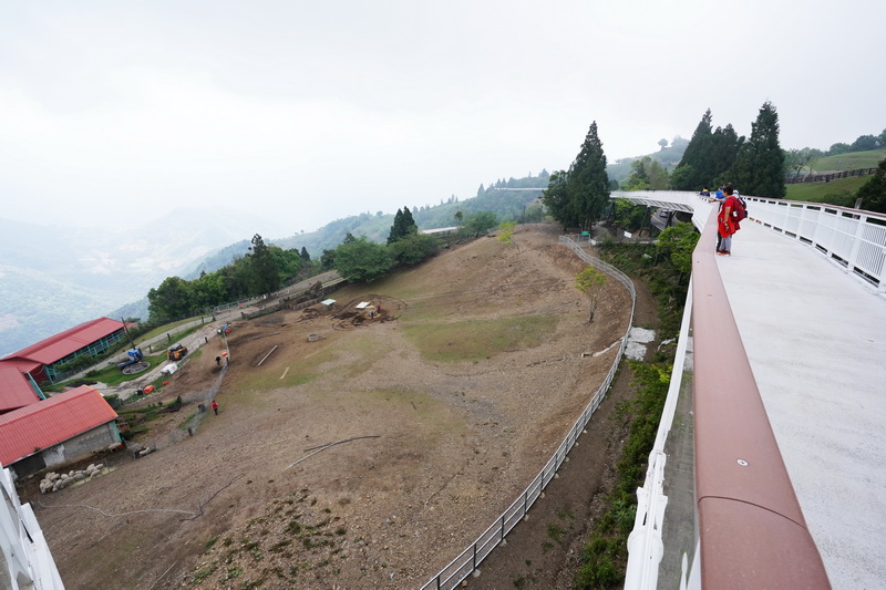 2017年正式啟用的天空步道,這座長1.2公里的步道視野相當開闊