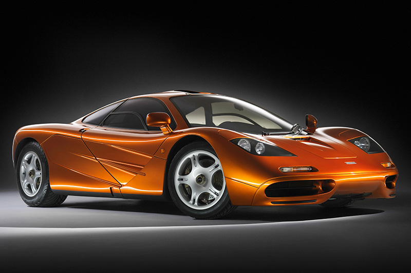 McLaren F1可說是奠定McLaren在造車領域崇高地位的最重要車款,於1994年登上世界最速車款寶座後,到2005年才由Koenigsegg CCR打破,至今它仍是全球最快的自然進氣動力車款。