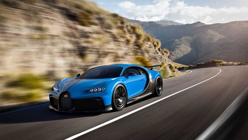 Chiron Pur Sport是針對操控的車型,所以極速只限定在350km/h。