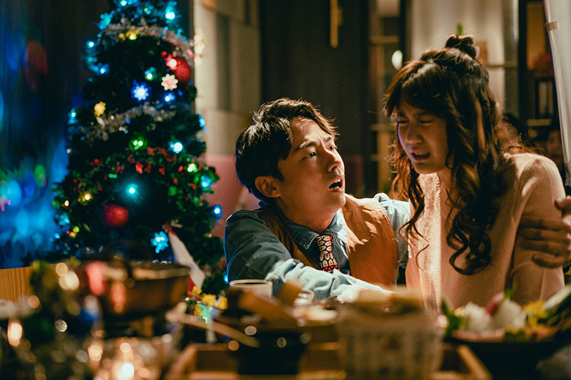 《若是一個人》四葉草(左)與林鶴軒(右)飾演情侶。