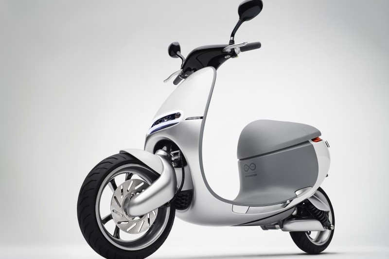 Gogoro 1頗具美感的設計與換電概念，甫推出就獲得市場好評。