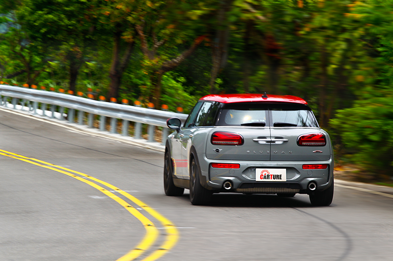Mini JCW Clubman All4引擎輸出與底盤搭配,就是能讓人玩得盡興。