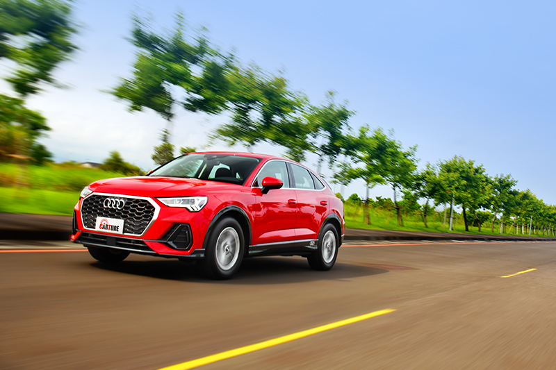 Q3 Sportback 35 TFSI動態主要訴求是以節能為主。