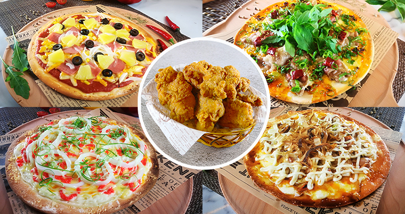 《天蔥Mr.Onion》徐匯店開幕進化PIZZA炸雞吃到飽