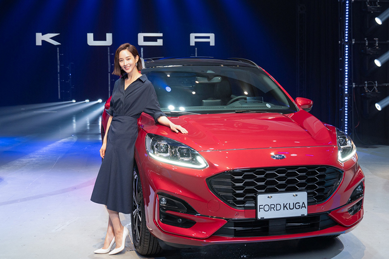 張鈞甯表示The All-New Ford Kuga用「駕馭感、舒適度、安全感」三招擄獲她的芳心 (Ford提供)