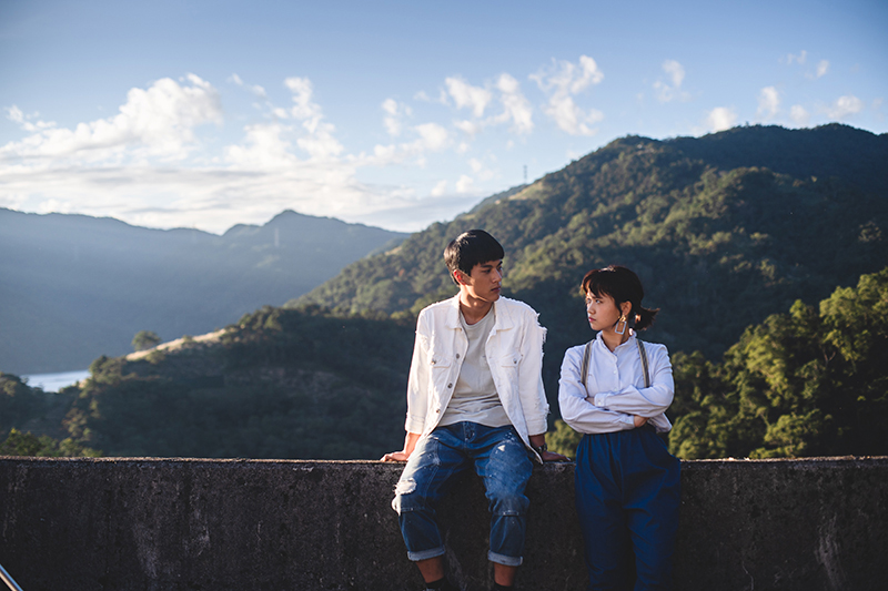 《老姑婆的古董老菜單》演員(左起)李冠毅、嚴正嵐。