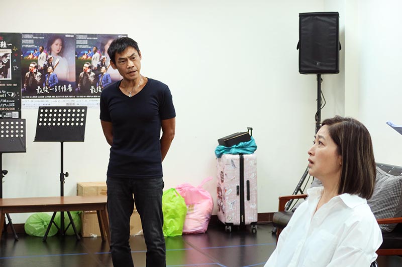 劉瑞琪與夏靖庭於《最後一封情書》再次合作舞台劇。