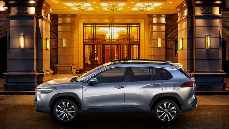 Corolla Cross整體外觀設計與RAV4頗為相似。