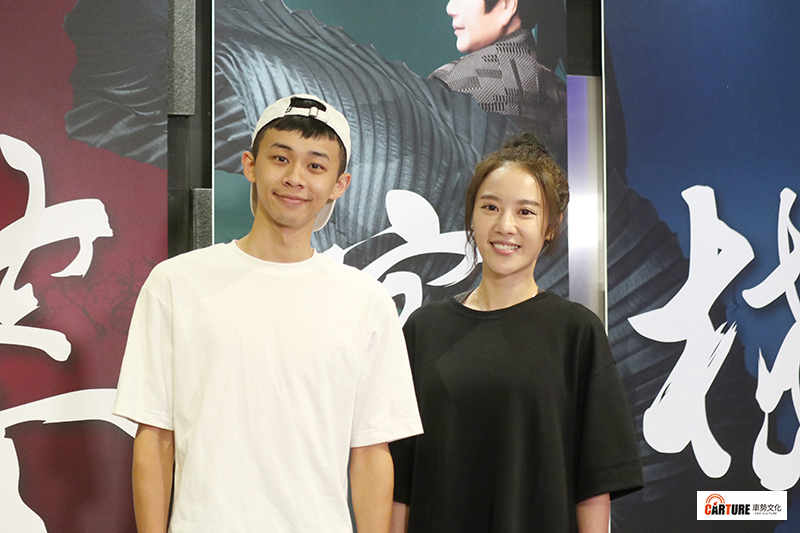 《孟婆客棧》主要演員(左起)吳政迪、方宥心。