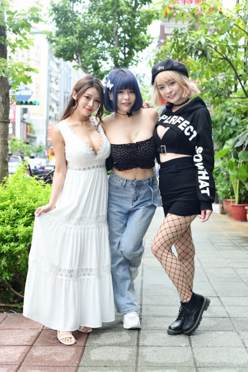 (左起)安希、兔寶、郭鬼鬼。/麥凱奇工作室提出