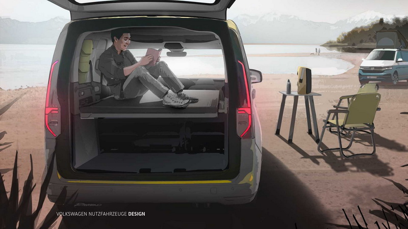  Volkswagen Caddy Beach更名為Mini-Camper，以適切身形切入喜愛戶外休閒的小家庭需求 