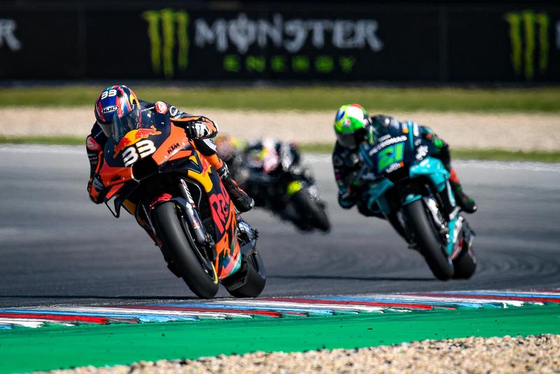 MotoGP菜鳥Binder表現非常出色,最終順利拿下GP級別首場勝利。