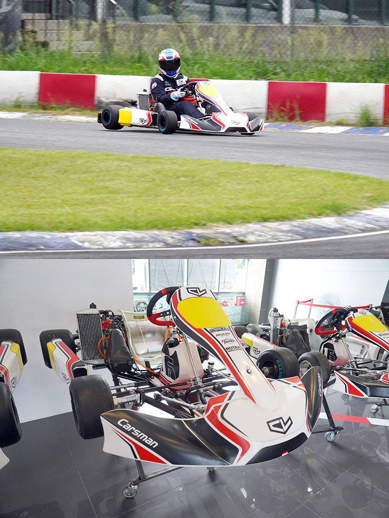 CL32-S11車架配搭配Rotax 125 Max Evo單速引擎〈最大馬力約30匹〉車款。