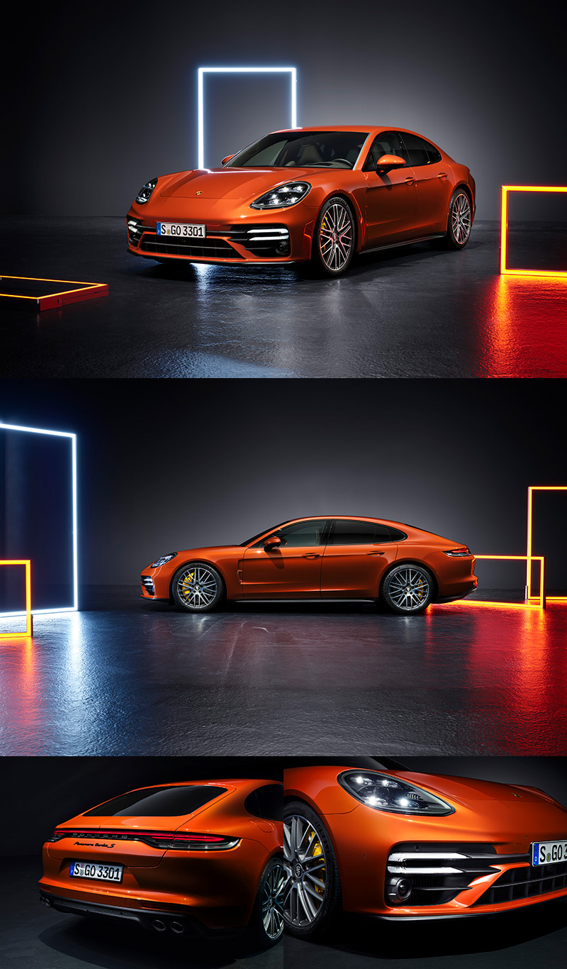 全新Panamera Turbo S 最大動力為 630 PS(463 kW),最大扭力為 820 Nm,相較現行旗艦Turbo 車款增加80 PS(59 kW)動力與 50 Nm的扭力。
