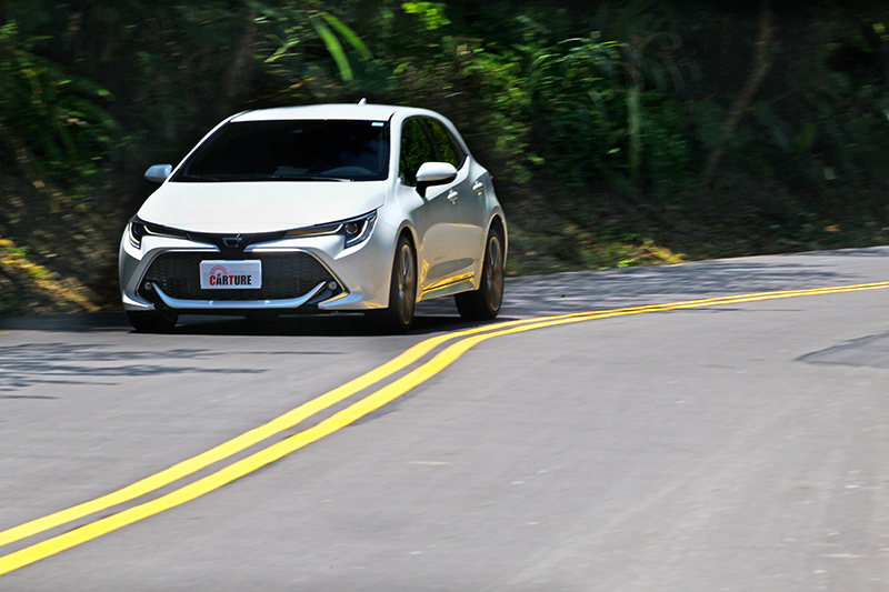 Corolla Sport雖為自然進氣設定，但實際則有著頗為輕快的加速表現。