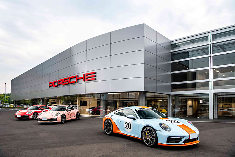 台灣保時捷介紹全台首座以「Destination Porsche」概念打造的台北保時捷中心。