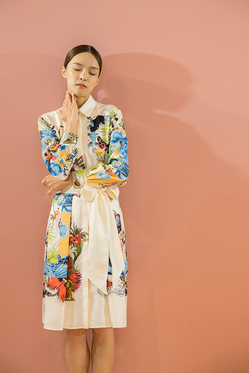 賴郁庭分享模特兒與演員同樣都是表演,只是任務不同。/凱渥提供