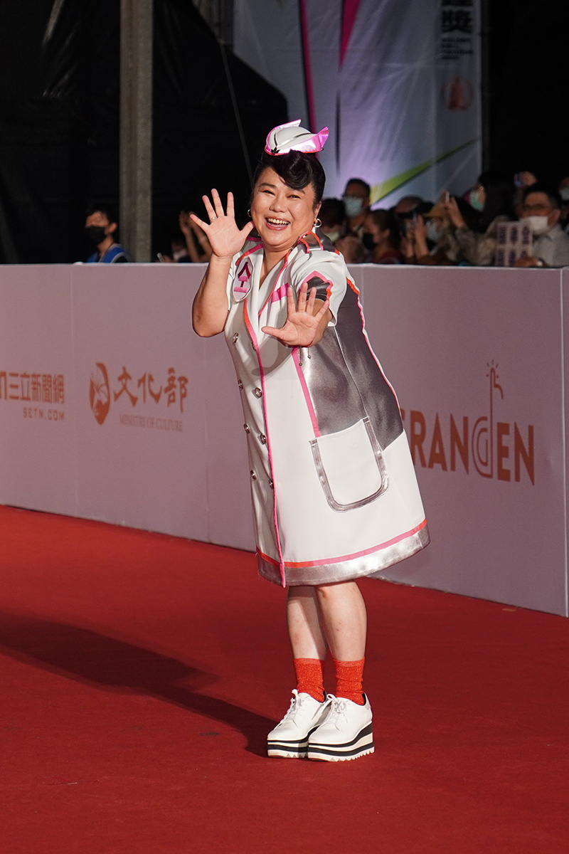 第55屆電視金鐘獎星光大道紅毯-林美秀。