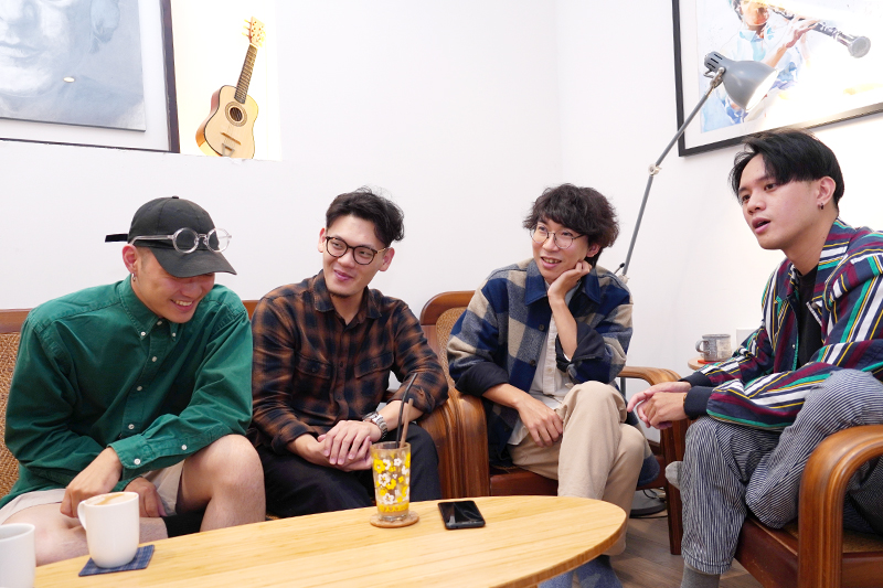 「唐貓SUGARCAT」(左起)高真、三智、少瑜、阿蘭。