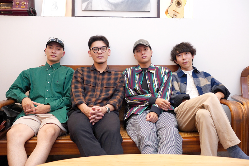 「唐貓SUGARCAT」(左起)高真、三智、阿蘭、少瑜。