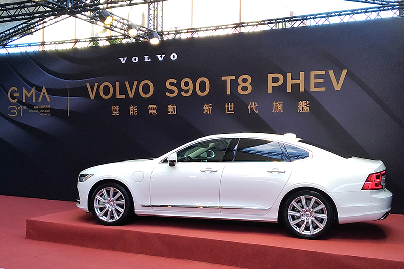 《第31屆金曲獎》星光大道紅毯禮車Volvo S90。