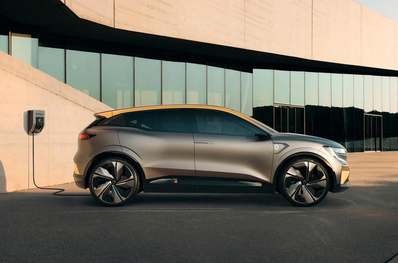 Renault表示屆時Megane eVision量產會保留95%概念車設計。