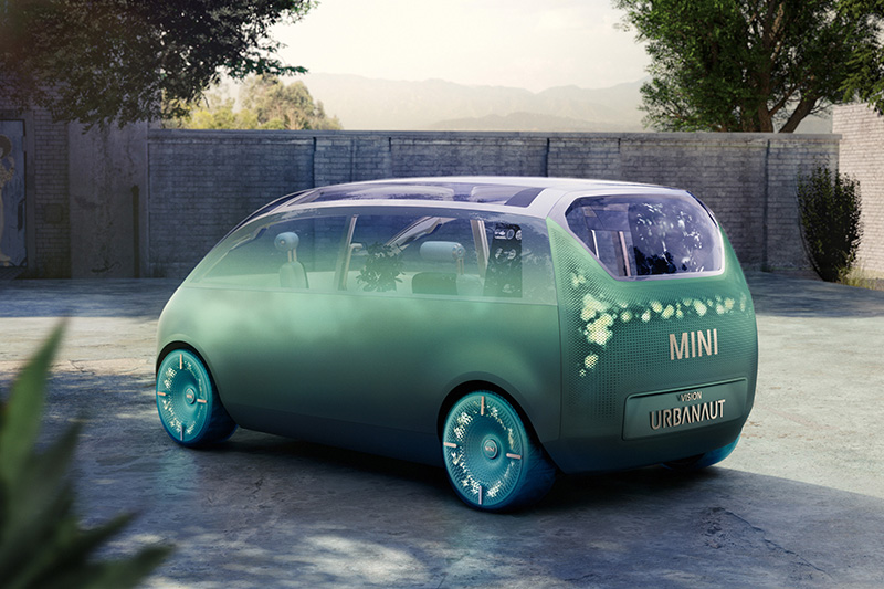造型設計上其實不是重點,畢竟Mini Vision Urbanaut本身為的是服務寬敞舒適的車室。