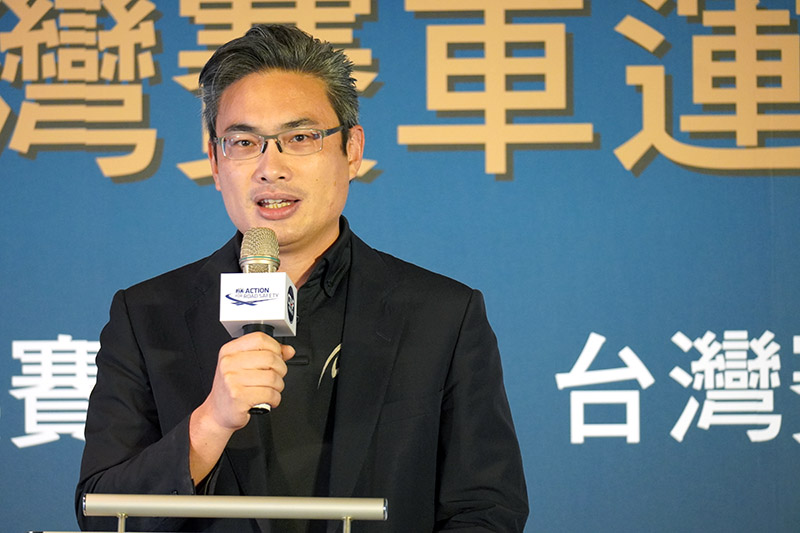 台中市政府運動局局長李昱叡。