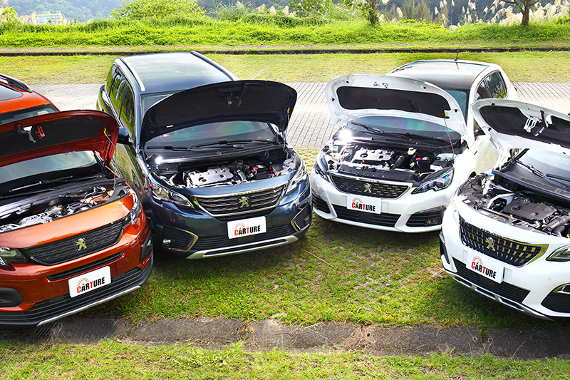 無論RIFTER、5008 SUV、3008 SUV或 308,配置1.5L BlueHDi高壓共軌渦輪增壓柴油引擎後,都能盡享豐沛輸出的魅力。
