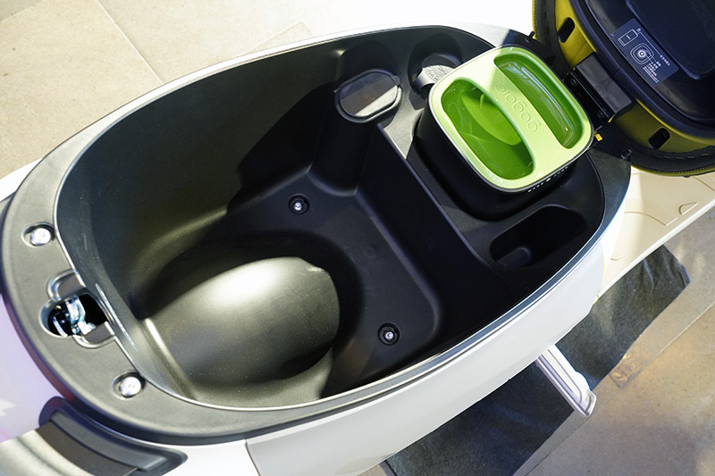 Ur2 Plus置物空間容積為21.6L,並僅配置單一電池。