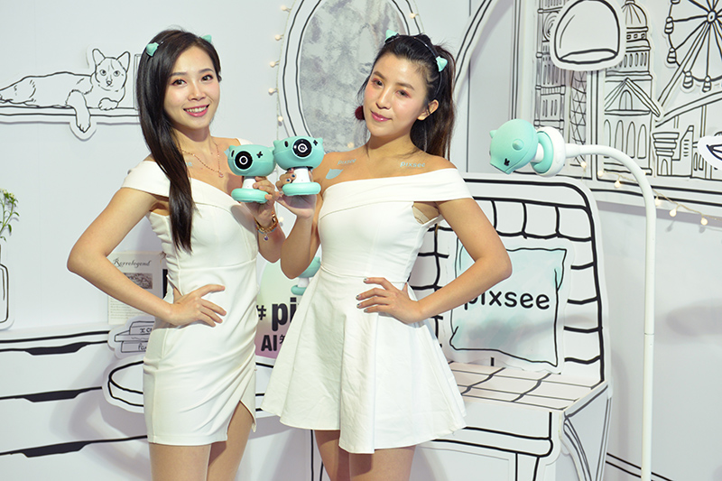 仁寶跨足科技消費品市場首支主打科技育兒產品《pixsee AI智慧寶寶攝影機》。(圖:品牌提供)