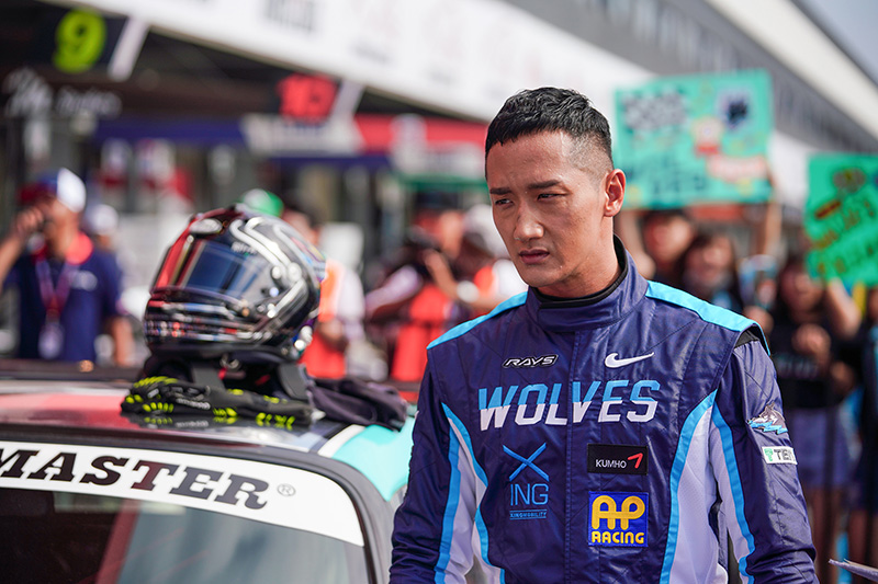 賽車電影─《叱咤風雲》主要演員高英軒。(圖:創映電影、量能影業提供)
