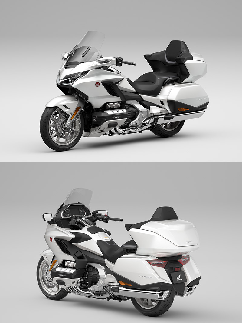 GOLDWING AIRBAG珍珠炫光白。