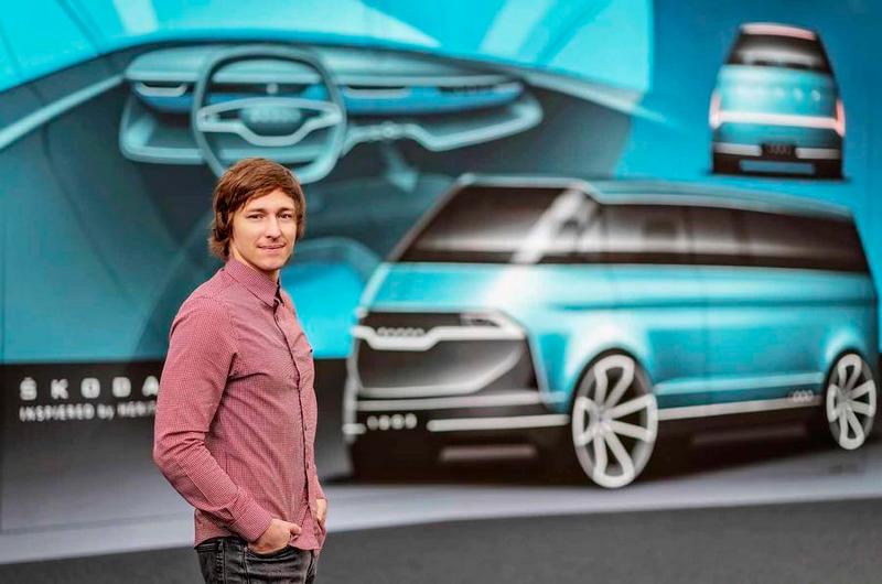Skoda介面設計師Daniel Hájek因家中仍依舊保留Skoda 1203廂型車,所以便以1203作為靈感設計重新現代化1203概念露營車。