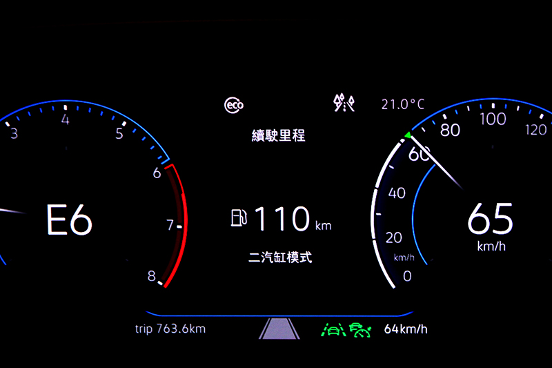 T-Roc 280 TSI有汽缸休止系統。