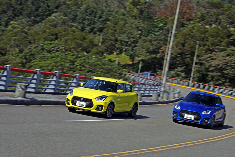 無論小改前後的Swift Sport都保有底盤比動力輸出強的基本調性,讓更多人可以輕易上手享受操駕樂趣。